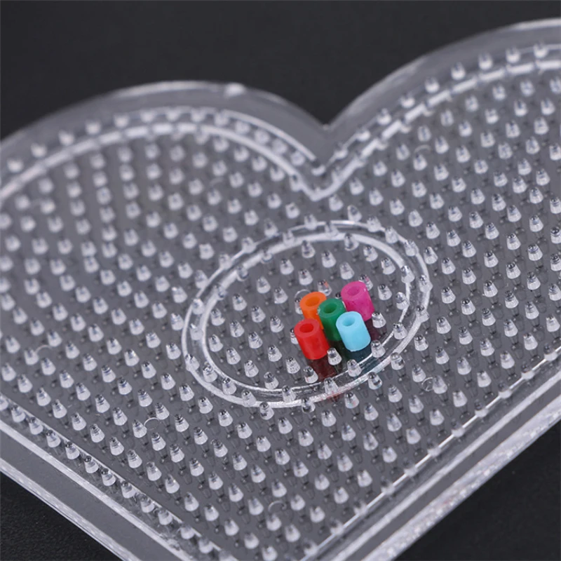 New 5mm Perler Beads Square Round Hexagon Pegboard 3D Puzzle Juguetes for Hama Bead Educational Toys for Children Jigsaw Puzzle 2