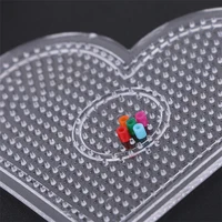 New 5mm Perler Beads Square Round Hexagon Pegboard 3D Puzzle Juguetes for Hama Bead Educational Toys for Children Jigsaw Puzzle 2