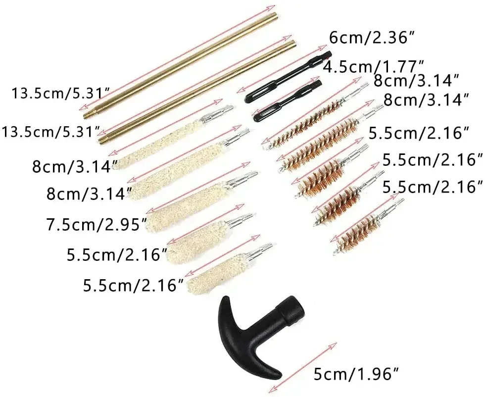 16PCS Universal Gun Cleaning Kit 3