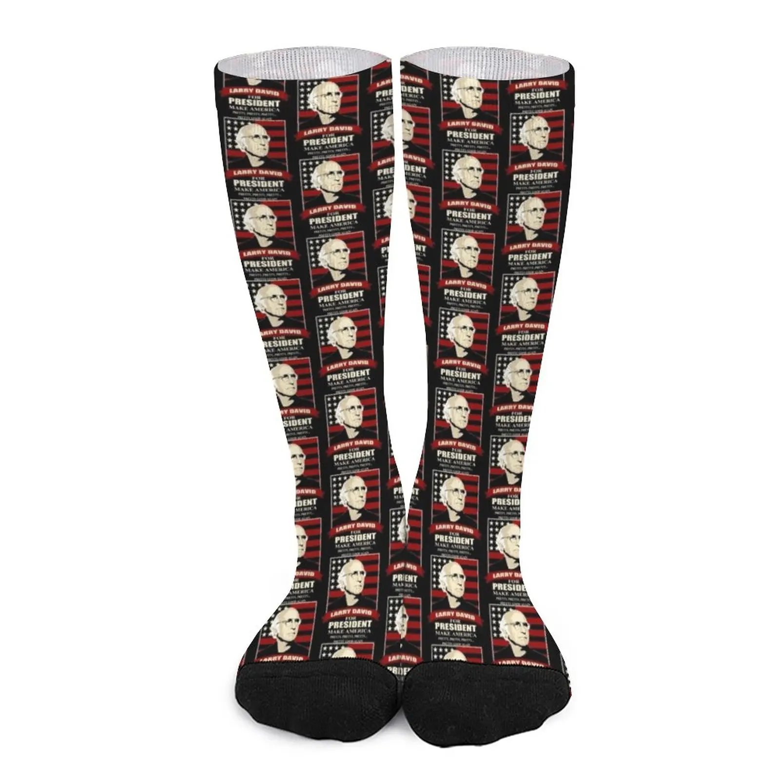 Larry David for President Socks Funny socks woman Men's socks Woman socks Women's compression sock david usher hallucinations 1 cd