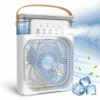3 In 1 Fan AIr Conditioner Household Small Air Cooler LED Night Light Portable Air Adjustment Fan Office Home Fan New 6