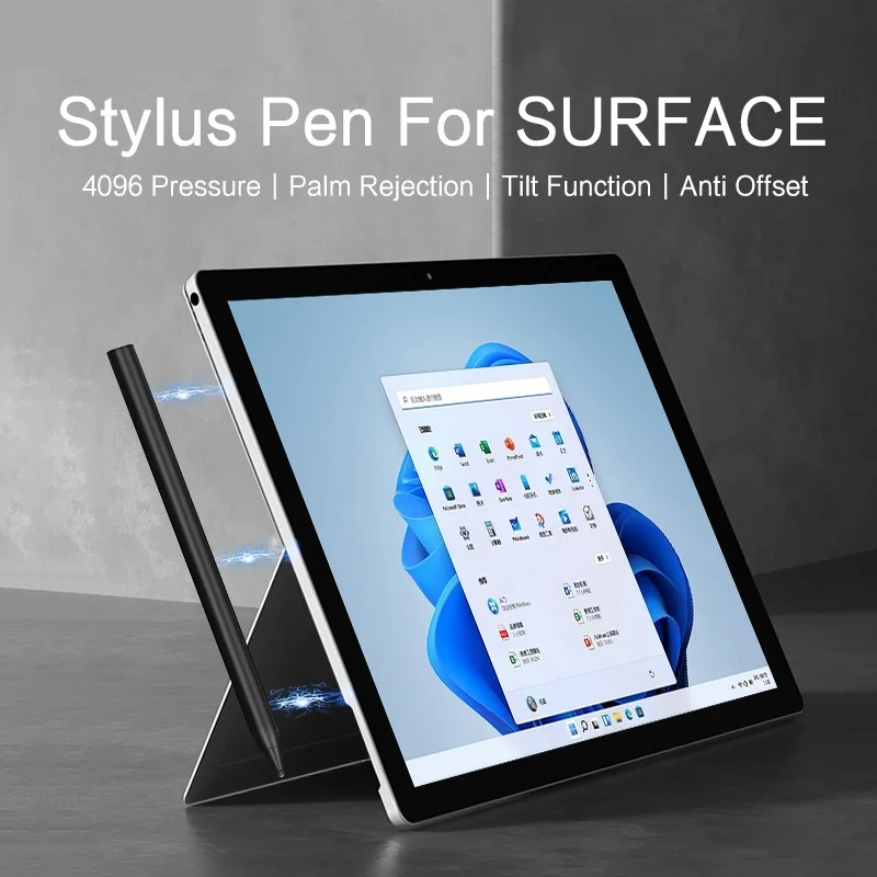 

New Stylus Pen For Microsoft Surface Pro 8 X 13" Pro 7 6 5 4 Go 3/2/1 Pro8 Tablet Pen Rechargeable Screen Touch Drawing