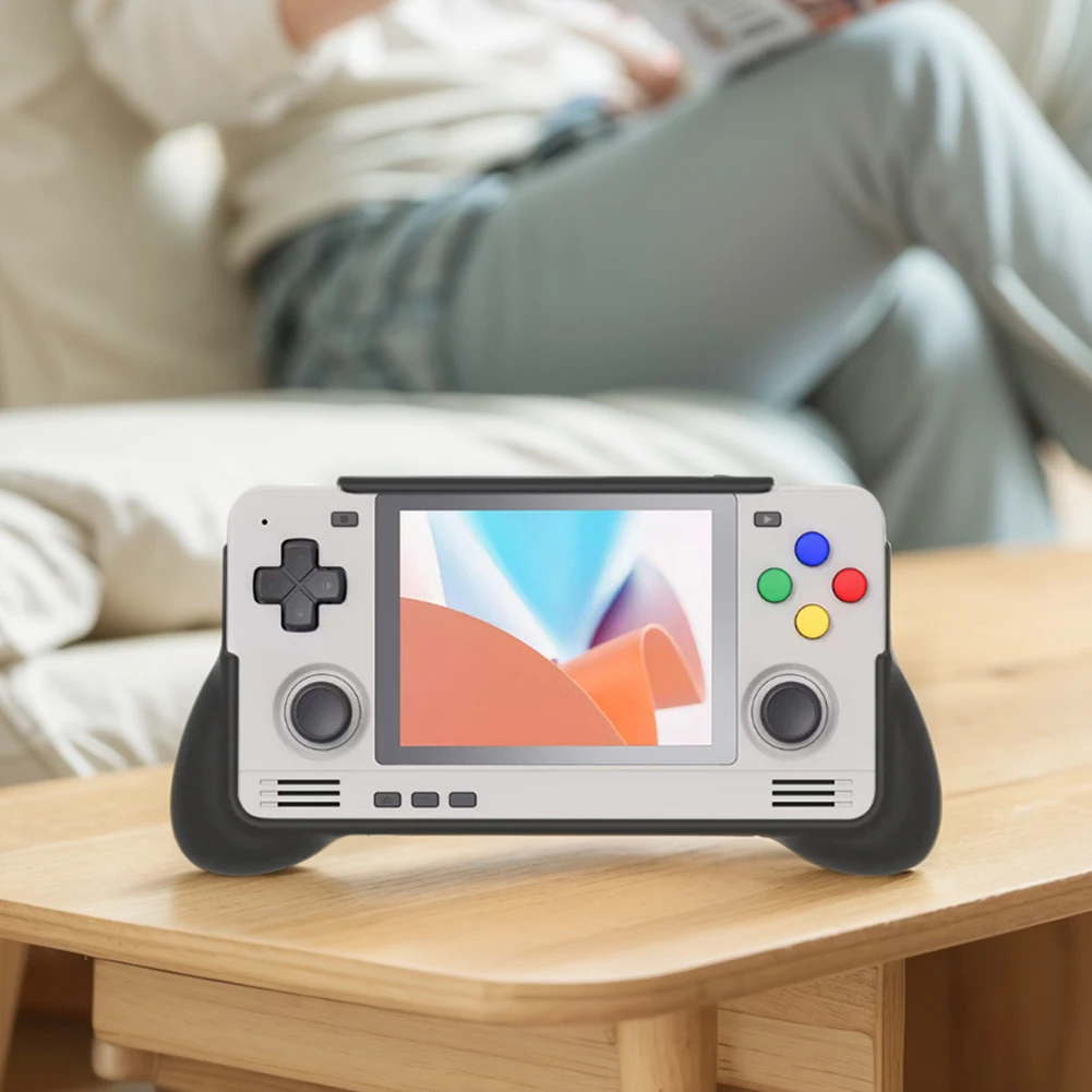 Retroid Pocket 2S 그립 인체공학적 수정 그립 스탠드 홀더 미끄럼 방지 TPU 핸들 게임 그립 게임패드 RP2S용 보호 쉘