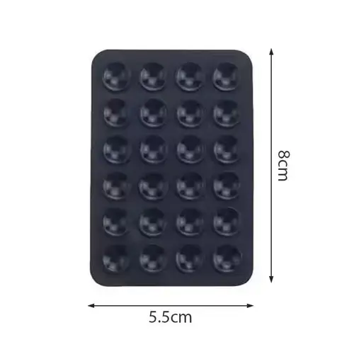 Sticky Grippy Suction Phone Case Mount Sillicon Adhesive Phone Accessory For IPhone And Android Hands-Free Fidget Toy - Image 2