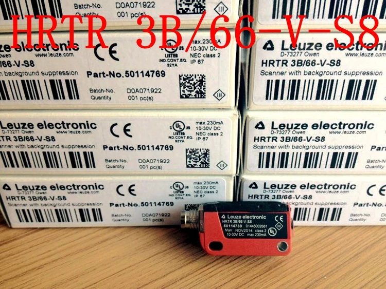 

Brand New German Louze Photoelectric Switch HRTR 3B/66-V-S8 HT3C V/2N-M8