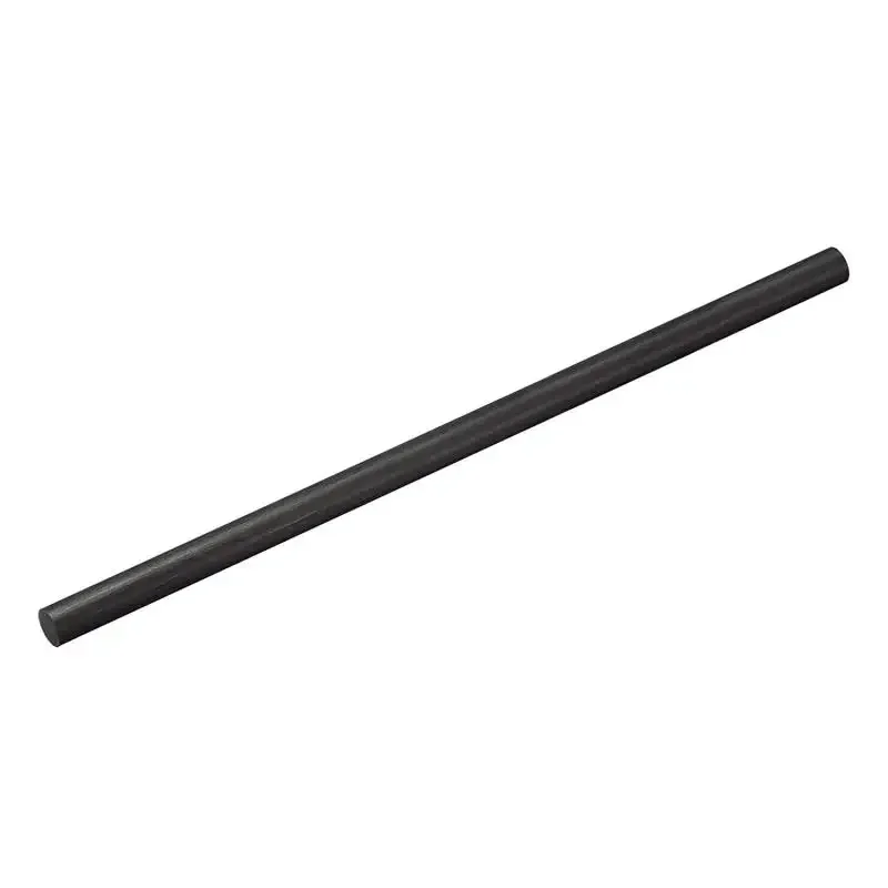 1-10pcs Carbon Fiber Round Solid Rod Dia 1mm-18mm Length 250-500mm For DIY