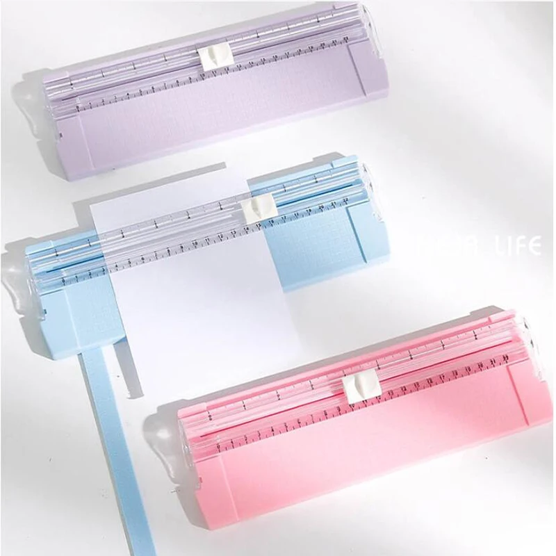 Multifunction Paper Cutter Precision Photo Trimmers DIY Paper Slicer Knife Cutting Machine Korean Stationery Office Art Tool office supplies set,wrapping paper cutter,craft cutting mat