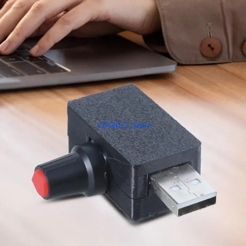 F3KE USB 팬 속도 컨트롤러 레귤레이터(스위칭 포함), 5V 무단 조절 모듈