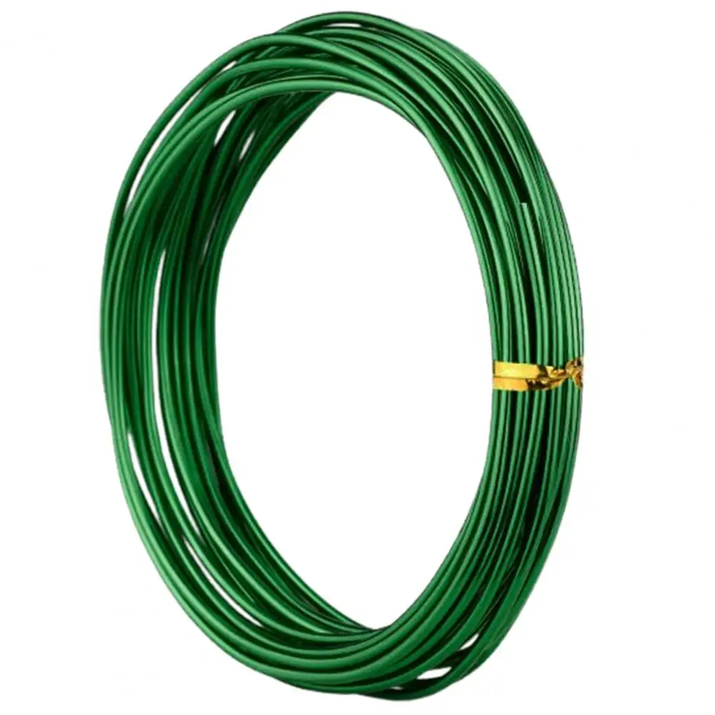 

Plants Cable Colorful Bonsai Wire Kit 4 Rolls of Bendable Aluminum for Garden Plant Training Diy Metal Shaping Tool Durable