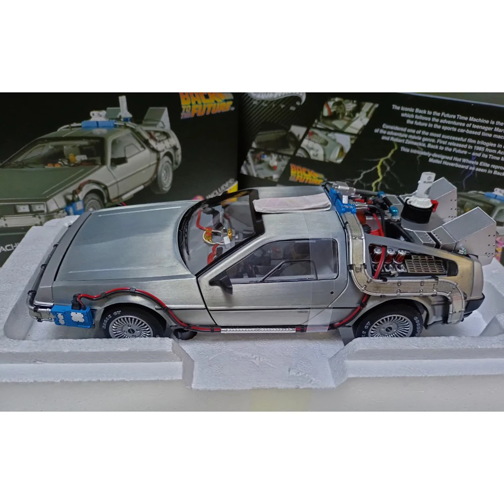 Diecast 1:18 Scale Number One Player Back To The Future Alloy Hot