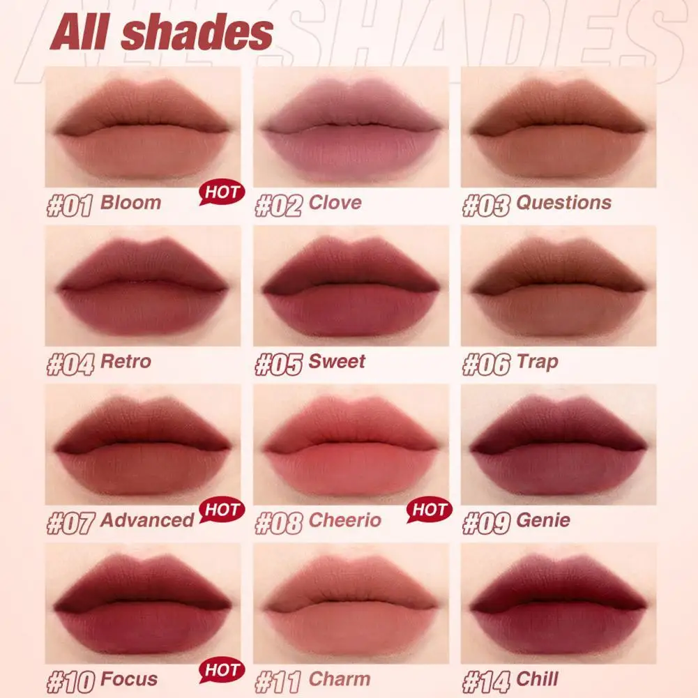 

Матовая бархатная губная помада O.TW O.O, сексуальный красный Макияж для губ, корейский блеск для губ, Женская водостойкая губная помада V8Z0