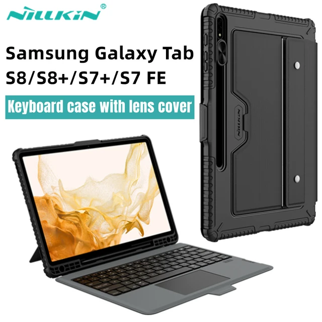 Étui pour tablette avec clavier, housse pour Samsung Galaxy Tab A8 10.5  Dock Lite Tab 10.4 S7 S8 11 S7 Plus S7 S8 - AliExpress