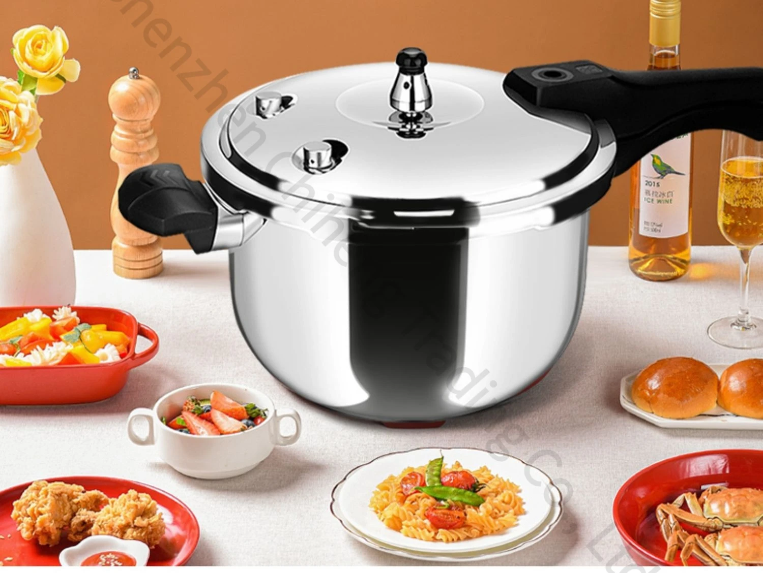 Mini Pressure Cooker For Cooking Stainless Steel Fast Pot Induction Cooker Gas Stove Universal Multicooker With Pressure Qy-9 5