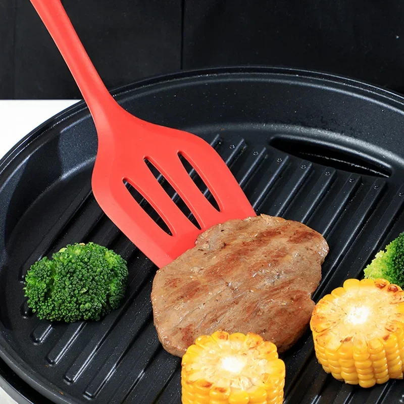 Silicone Spatula Kitchen Cooking Spatula Large Silicone Spoon Cake Pastry Mixing Spoon Cooking Tools Kitchen Accessories