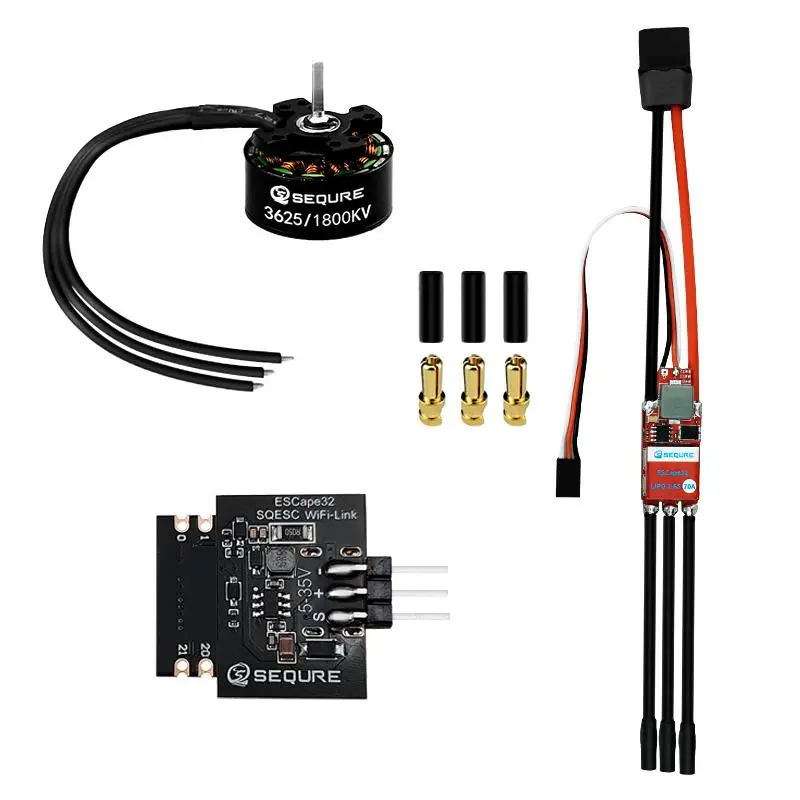 Kit Moteur Brushless 3625 + ESC 2670 ESCape32 pour Voiture RC