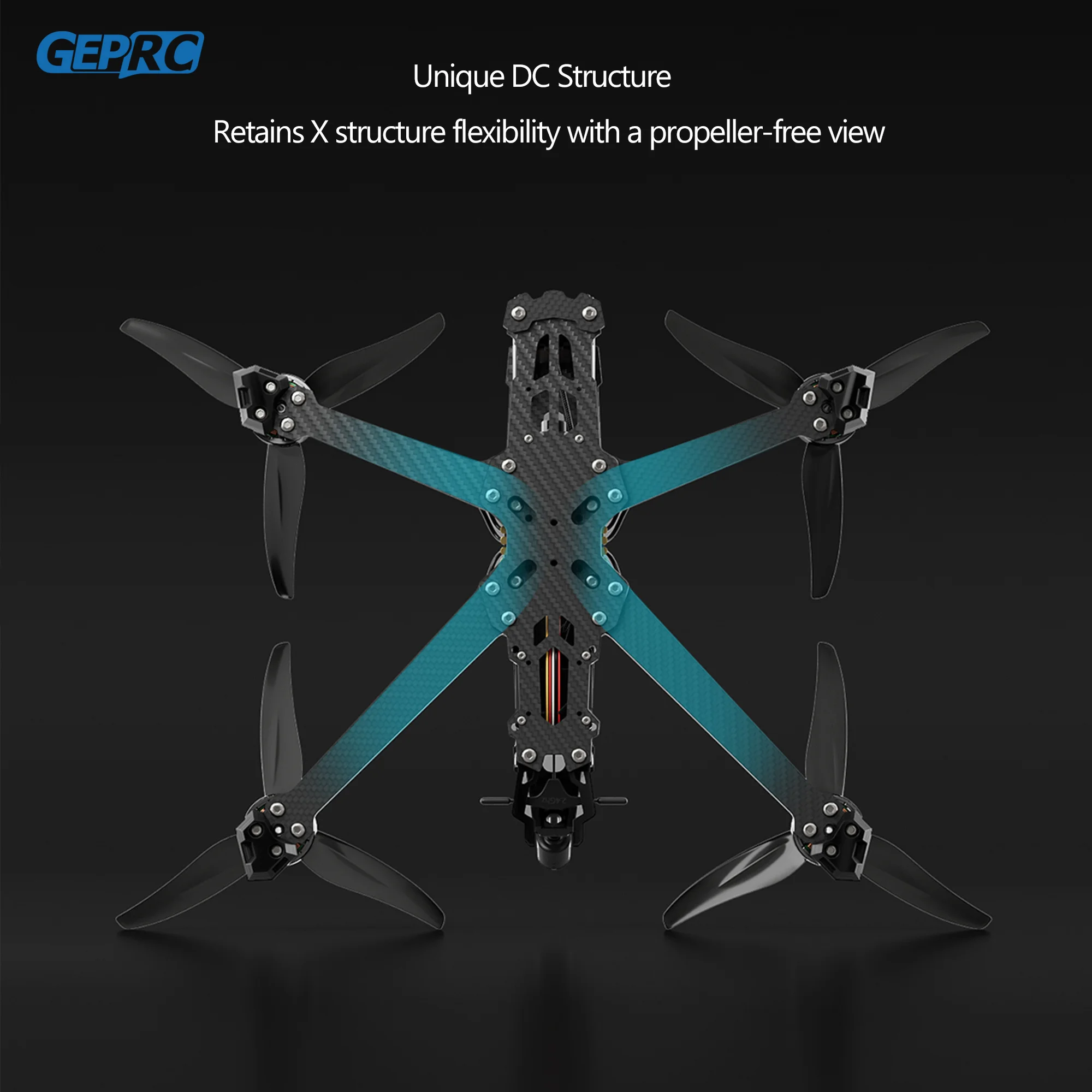 GEPRC Vapor-D5 D6 HD O3 FPV TAKER BLS 60A 4in1 ESC F722 V2 FC High-performance Freestyle Grace RC Quadcopter Freestyle Drone 3