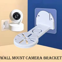 Caméra de surveillance murale sans clous avec vis astronomiques en caoutchouc, support rapide, 1 jeu 1