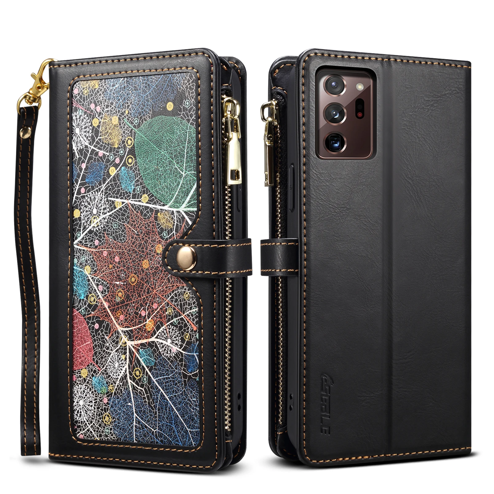 

Luxury Magnetic button Flip PU Leather Phone Bags Cover For Samsung Galaxy Note20 Ultra 5G Card Slot Wallet Shockproof Case