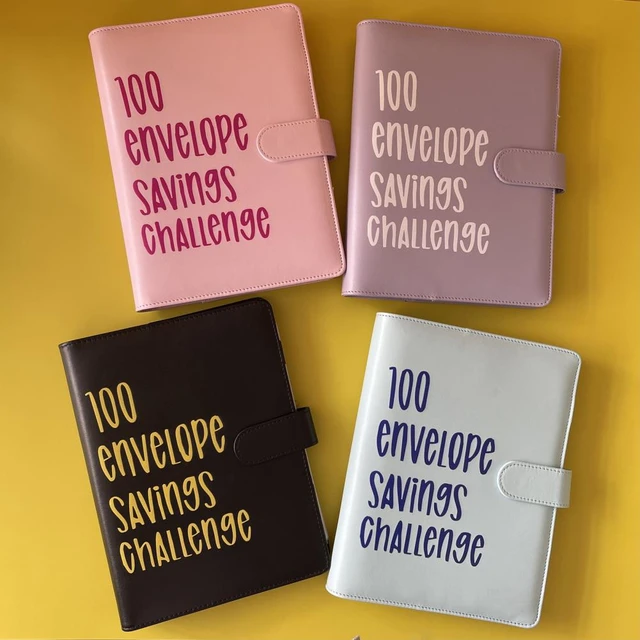 Acheter Classeur de défi Portable à 100 enveloppes, livre d