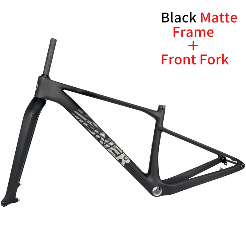 Frame and Fork black