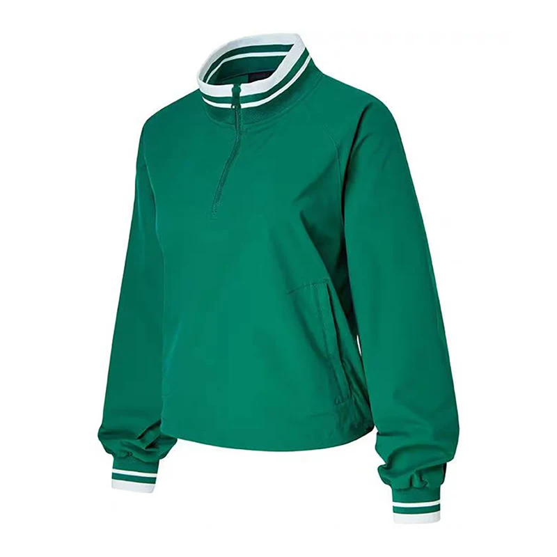 Golf Women's Clothing Spring/Summer Outdoor Quick drying Sports Jacket Half Zipper Pullover Top