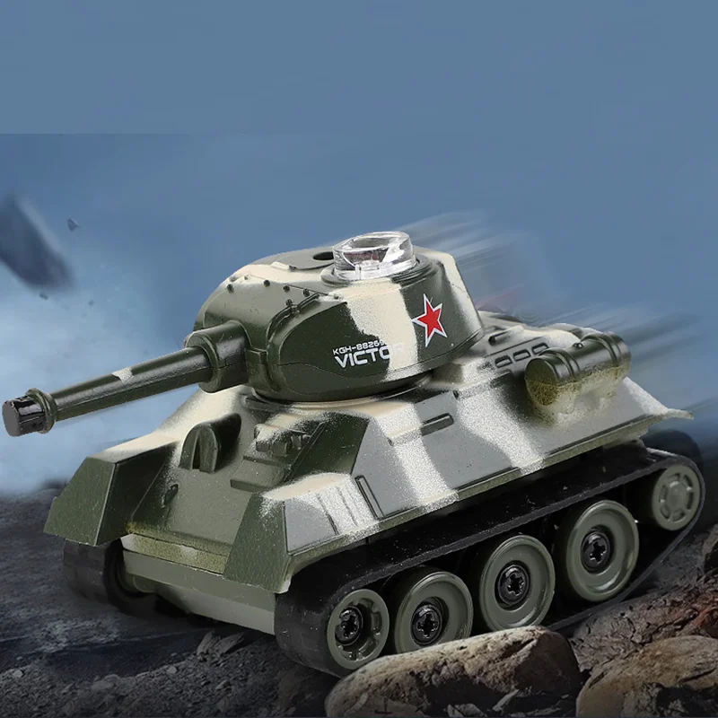 Char Tank RC Robot Télécommandé 2.4GHz - Vert, Gris, Camouflage