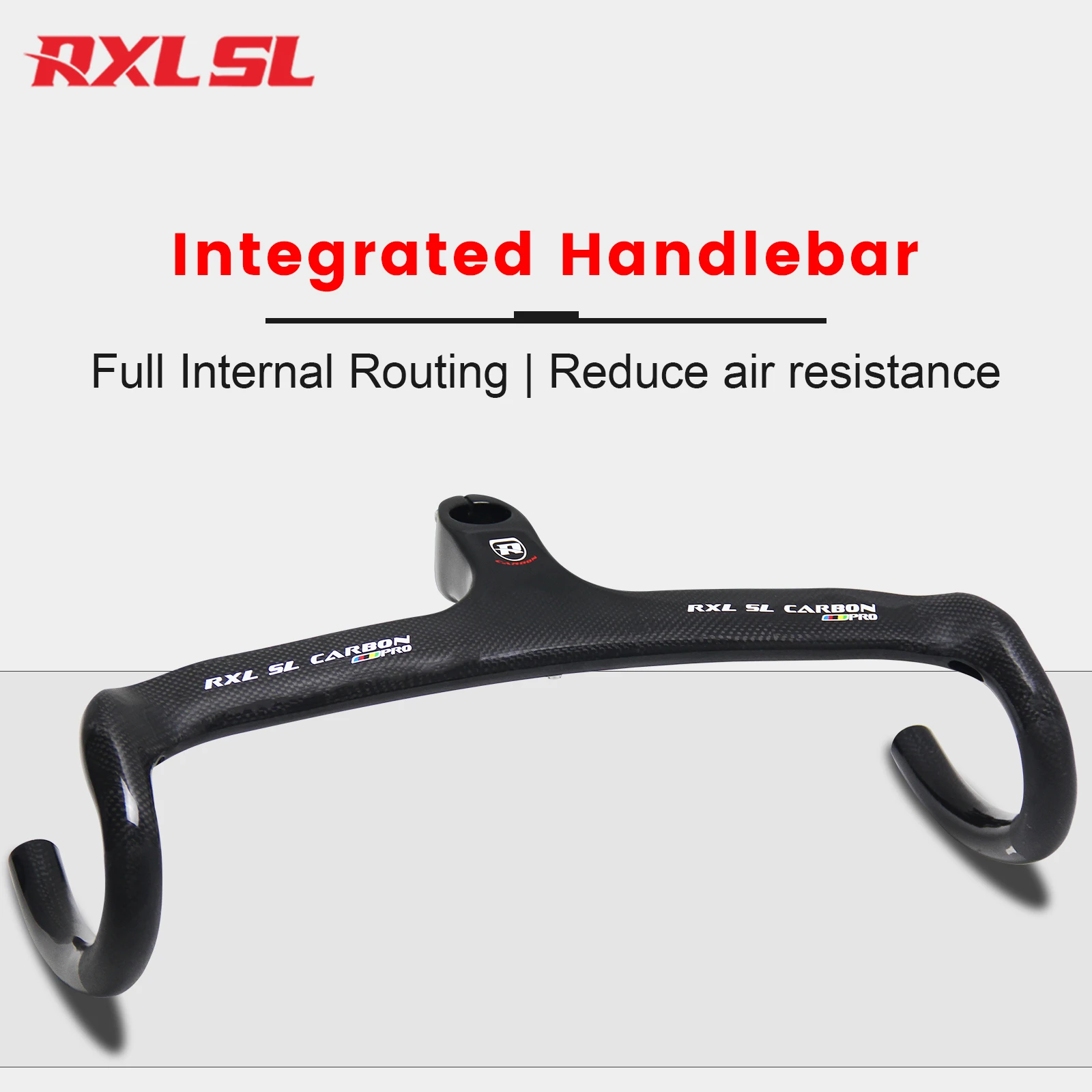 RXL SL Carbon Road Handlebar Integrated With Stem Racing Bike