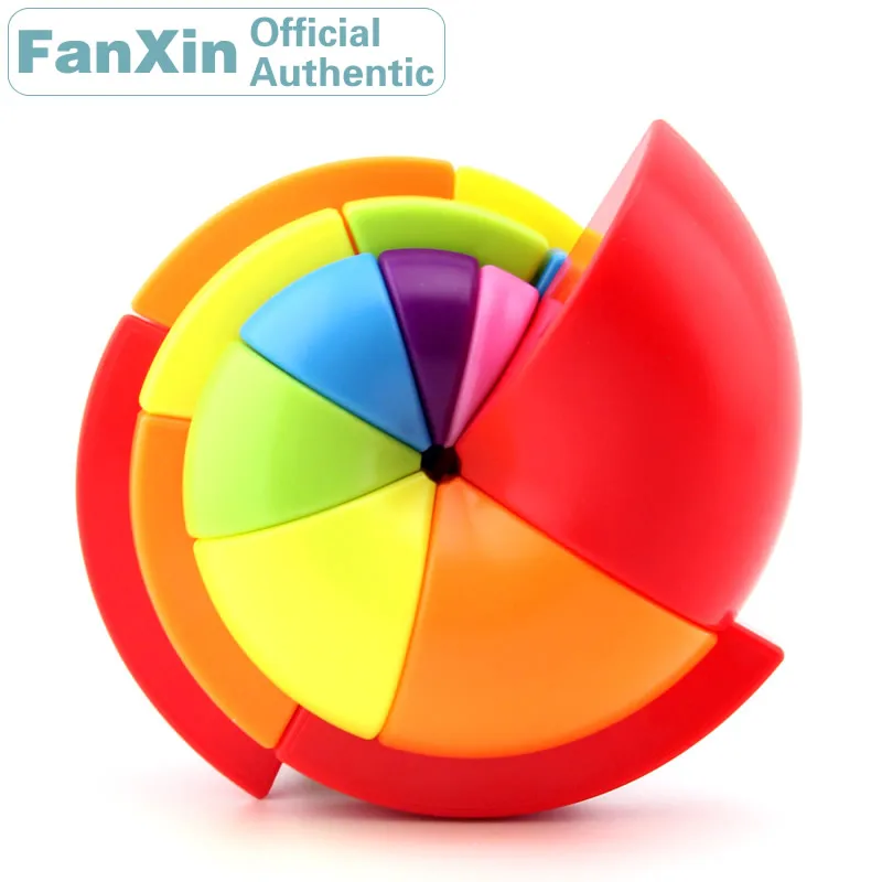 FanXin Nautilus Magic Cube Parrot Spiral Shell Snail Screw Speed Puzzle Twisty Brain Teaser Antistress Educational Toys For Kids