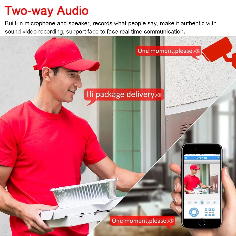 8MP 5MP 4MP 4채널 POE NVR 키트 1TB HDD 야간 투시 방수 보안 카메라 시스템 (모션 감지 기능 포함)