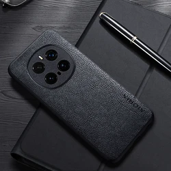 Luxury Leather Business Cover for Magic7 Lite (Black)