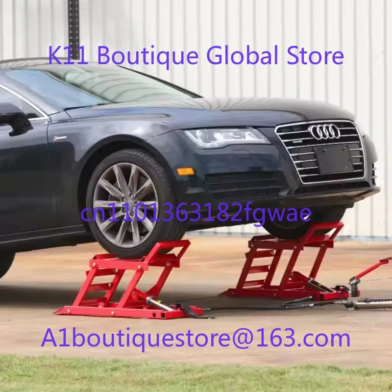 2T 조절식 경사 스틸 자동차 리프트 유압식 자동차 리프트 램프 퀵 툴