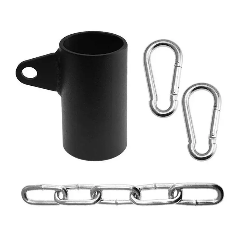 T-Bar Canottaggio Landmine Occhiello Attacco T-Bar Fila Piattaforma Post-Inserto Attacco Landmine Con Catena E Moschettone Fitness