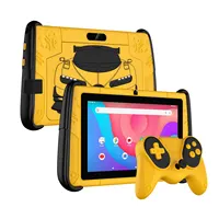 PRITOM 7" Android 12 Tablet for Children, 4GB RAM 64GB ROM, Kids Software Pre-Installed, WiFi, with Cool Sports Car Shape Case 2