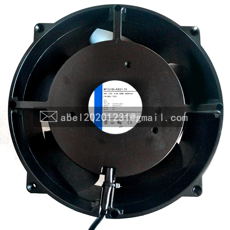 

BRAND NEW ORIGINAL W1G180-AB31-19 W1G180-AB31-10 W1G 180-AB 31-19 DC 24V 4.3A 93W COOLING FAN 20070 200*70 MM