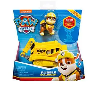 rubble with box
