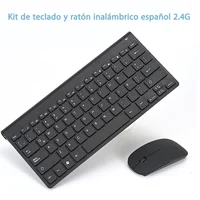 Hot Spanish Keyboard Wireless Mouse For Game PC Player TV Spanish Keyboard and Mouse Set 78Keys Gaming Keyboard Dropshipping - Image 3