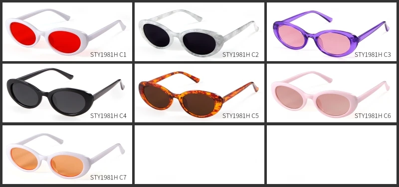 Sorvino lila sexy kleine ovale Frauen Männer Sonnenbrille Mode Retro Vintage Leopard bunte Sonnenbrille Schatten UV400 Brille – Detail 2