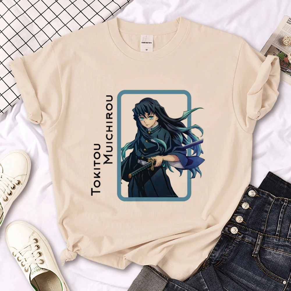 Muichiro Tokito Tee women manga t-shirts girl comic harajuku y2k clothing 3
