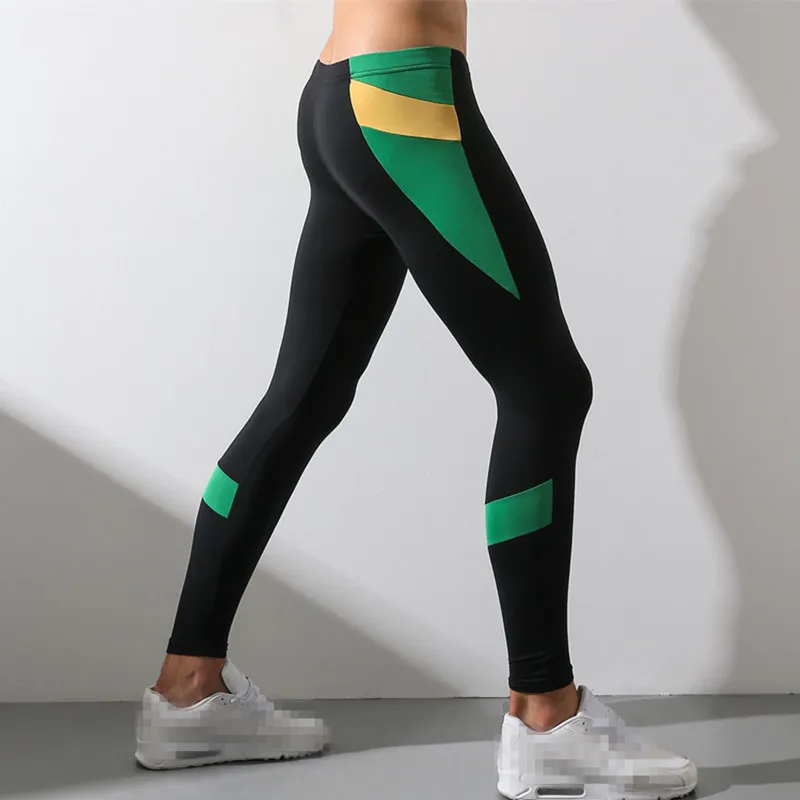 Winter Warm Long Johns Leggings For Men Tights Gym Fitness Running Compression Pants Elastic Slim Long Underwear Sport Trousers