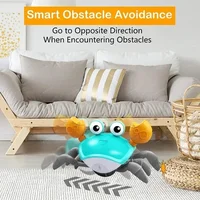 Dancing Crab Run Away Toy for Babies Crawling Interactive Escape Crabs Sensing Toys Baby Birthday Gifts with Music Toddle Box 2