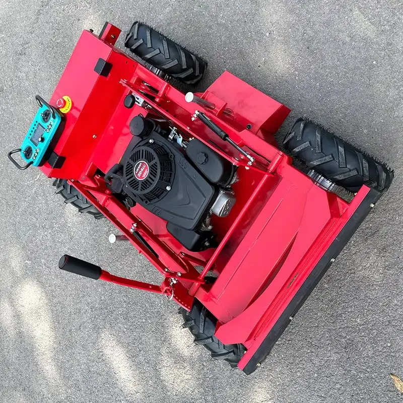 Tondeuse à gazon pour verger à pente personnalisée Économisez de temps et d'effort