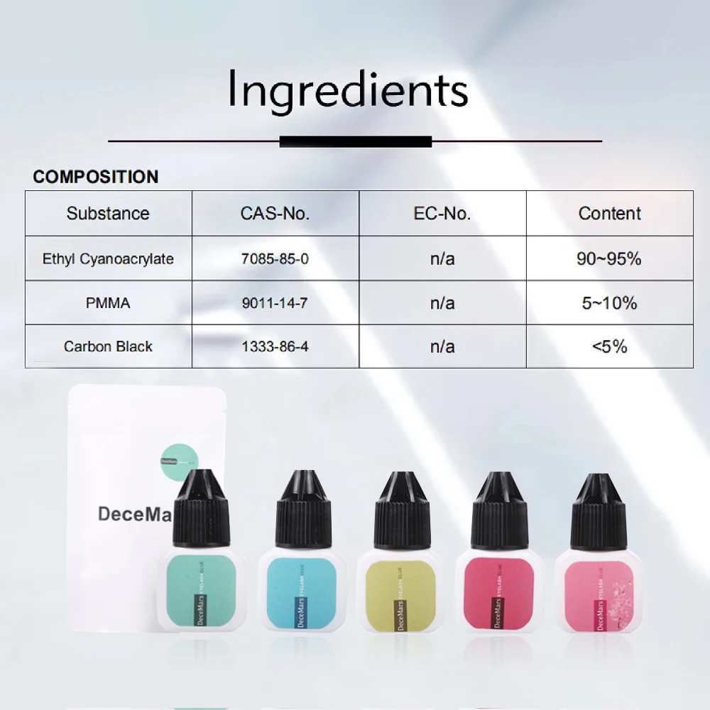 Eyelash Glue 5ml for False Eyelashes Extensions