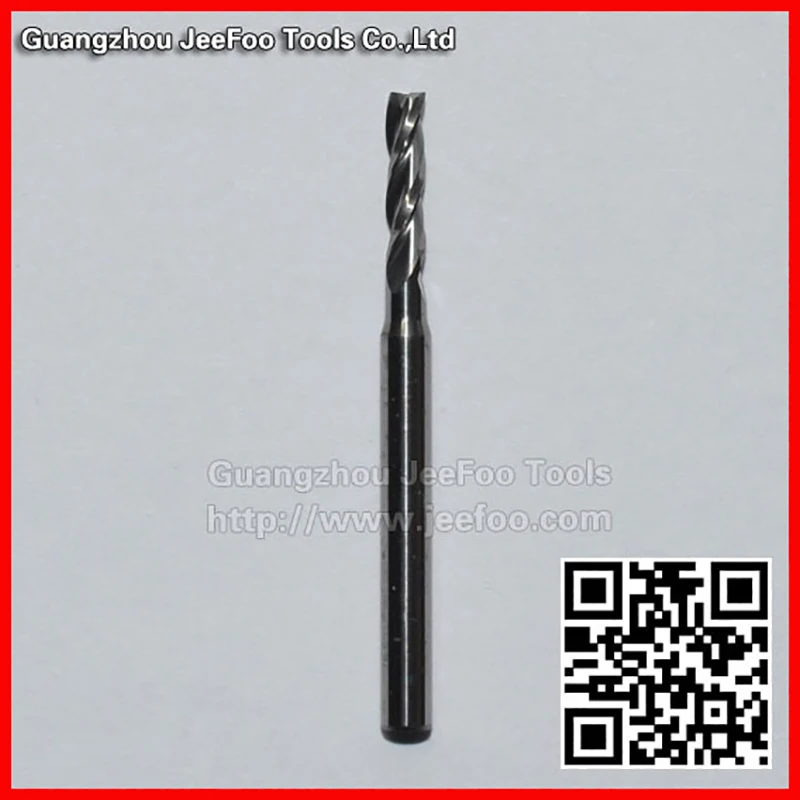

3.175*2.5*10 Solid Carbide Three Flutes End Mill/CNC Router Bits/Engraving Tools For Cutting MDF,Wood,PVC