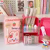 INS Style Pen Holder Creative Refrigerator Cute Large Capacity Desktop Storage Holder Fashion Sweet Multifunctional Pen Holder 2