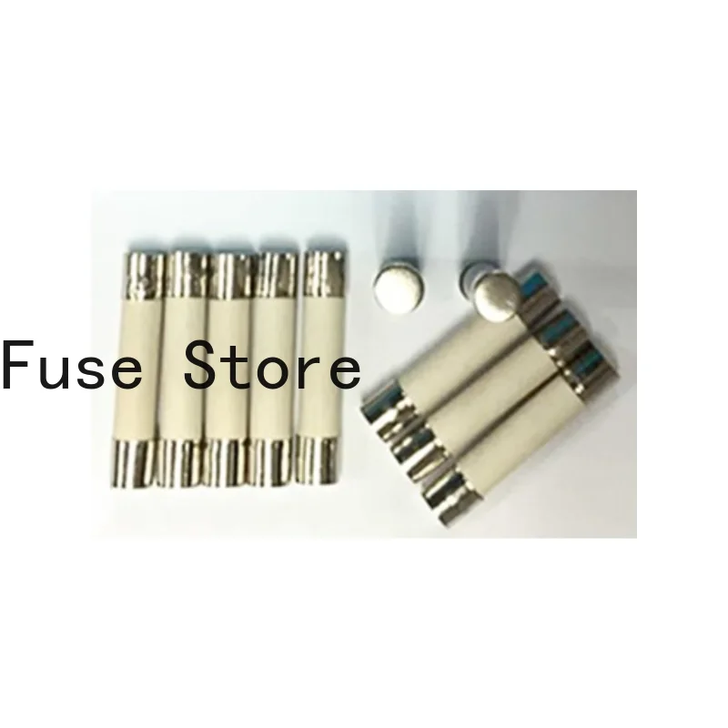 

10PCS Explosion-proof Ceramic Fuse Tube Slow-break Type 6 * 30mm 250V T1.6A T1.5A T1.25A T4A