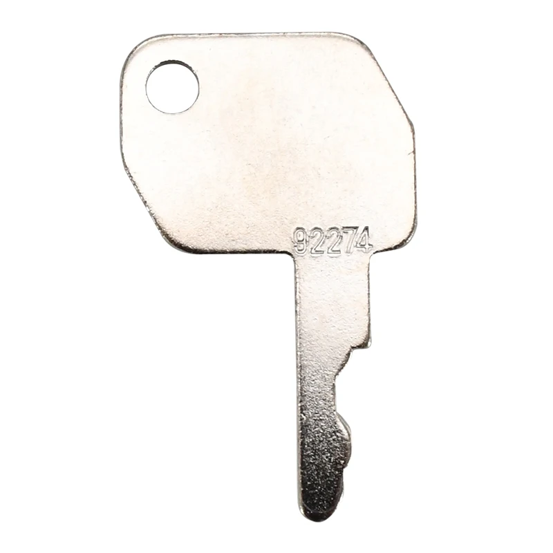 2 PCS Ignition Key 92274 ELI80-0121 E2NN11603AA E2NN1163AA 86502903 5KM92274 Compatible with Ford JCB New Holland 340 755B 550