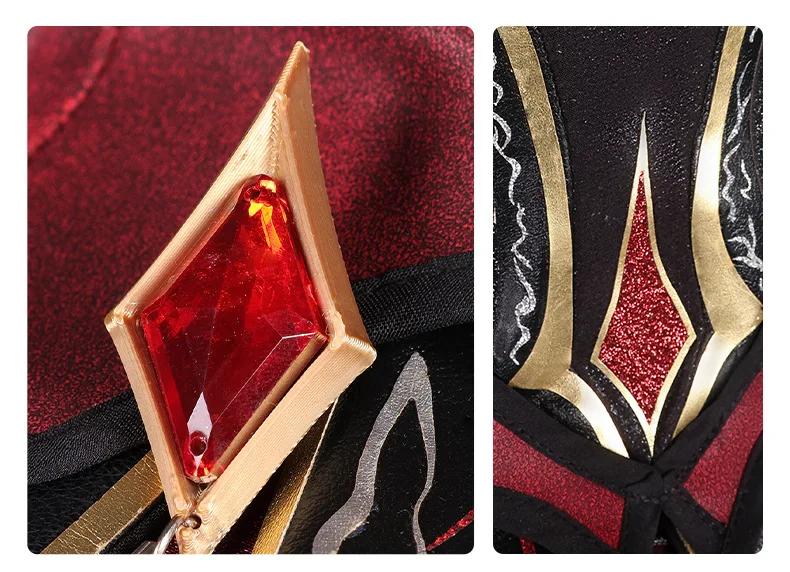 Fantasy Red Dress Cosplay Costume