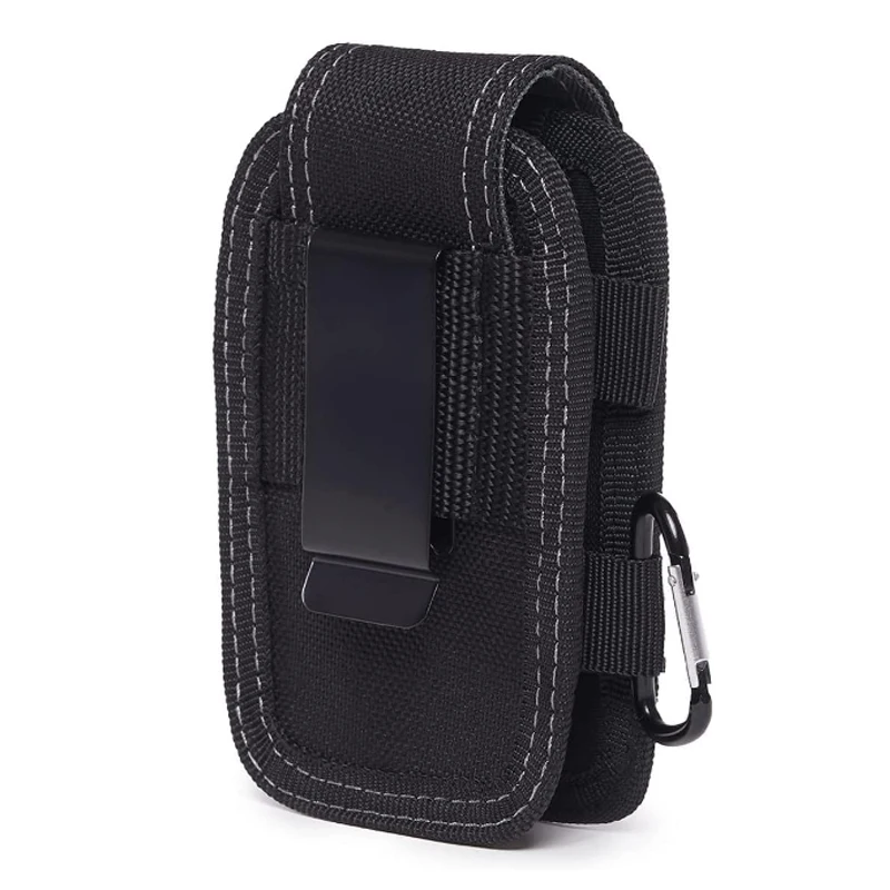 TOUGHBUILT TB-33 Smart Phone Pouch Heavy Duty Construction With Cover Soft Scratch Resistant Metal Buckle Tool Pouch 6