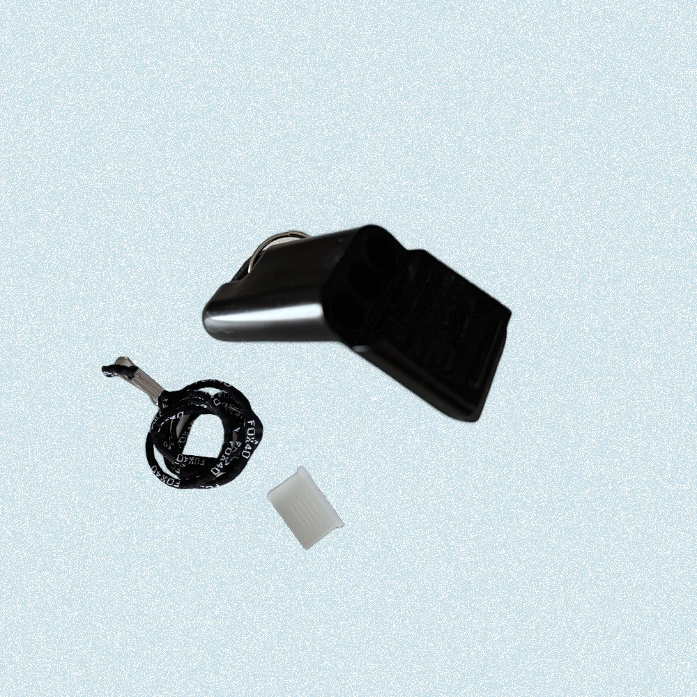 New Up 120 dB Three Holes Handheld Curved Specialist Referee Whistle for Basketball and Soccer Professional Rescue Whistles 2