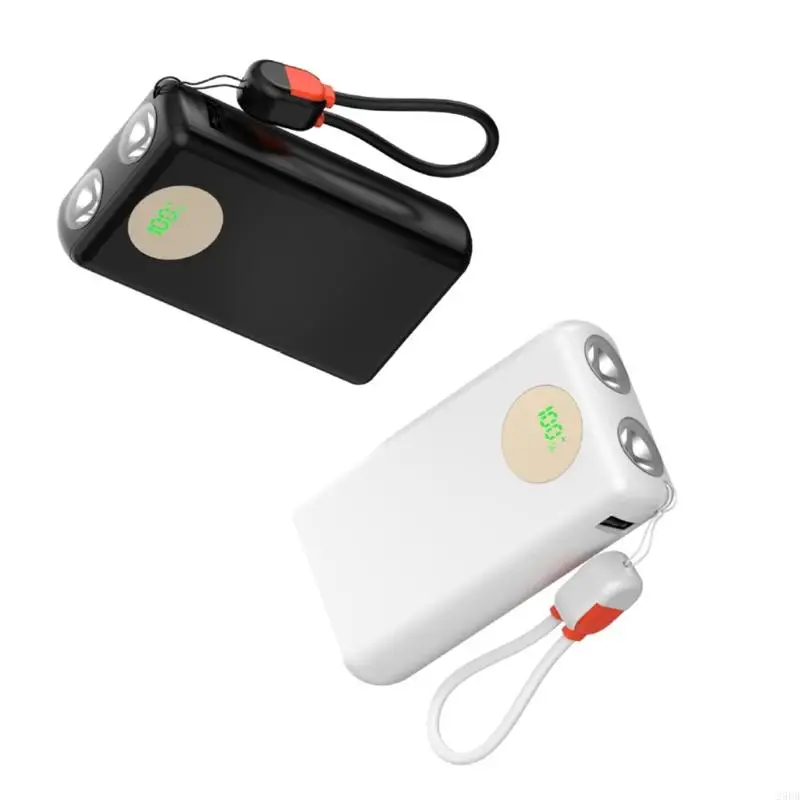 29ED 전원 은행 케이스 쉘 DIY 세트 22.5W 고속 충전 이중 LED 디스플레이 배터리 케이스